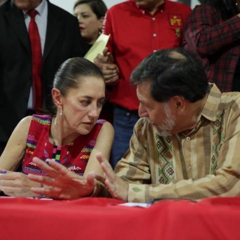 Sheinbaum y Noroña