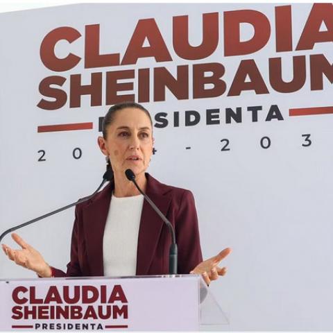 Claudia Sheinbaum en conferencia de prensa