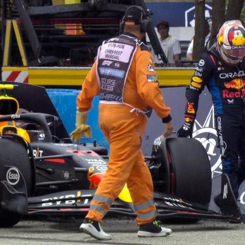 CHECO PÉREZ CHOQUE HUNGRÍA