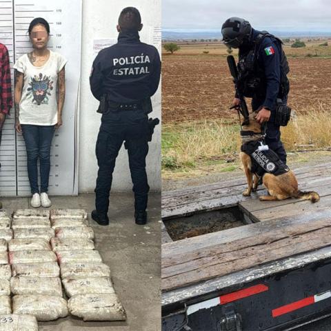 Viajaban en un tráiler que presuntamente salió de Aguascalientes con destino en Coahuila