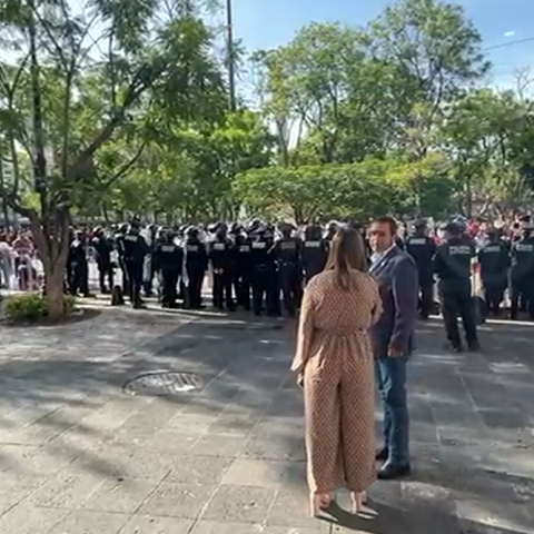 Manifestaciones Congreso del Estado 