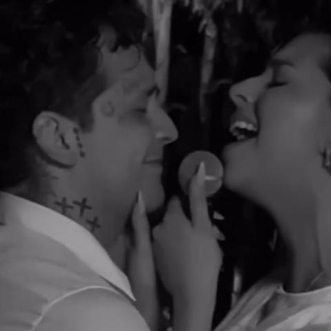 Así celebra Ángela Aguilar su primer mes de casada con Nodal