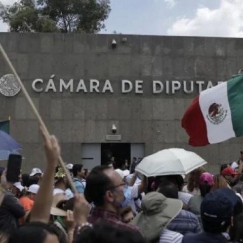 Junta de Coordinación Política en la Cámara de Diputados.