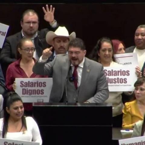 Cámara de Diputados aprobó la reforma en Materia de Salarios.
