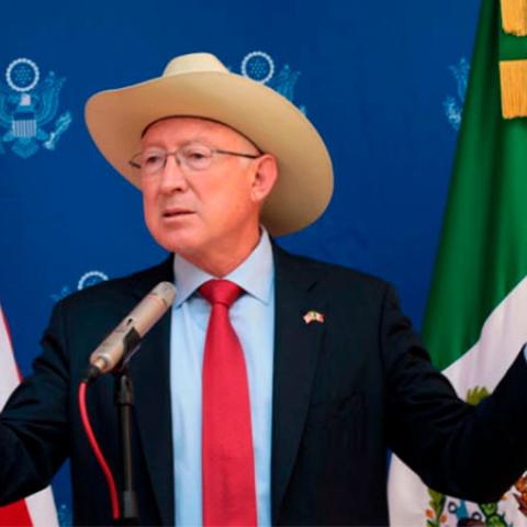 Ken Salazar, embajador de Estados Unidos en México