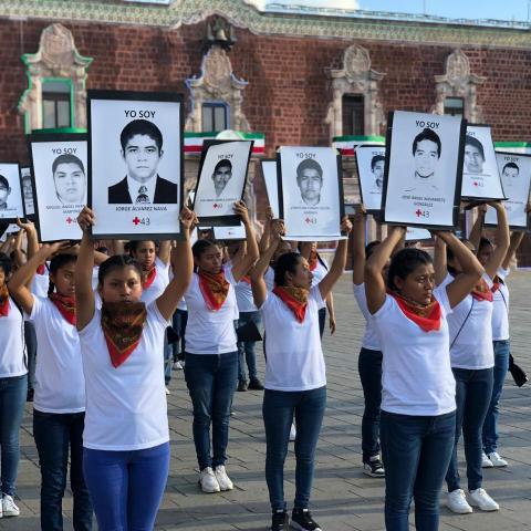Normalistas de Cañada Honda en Aguascalientes 