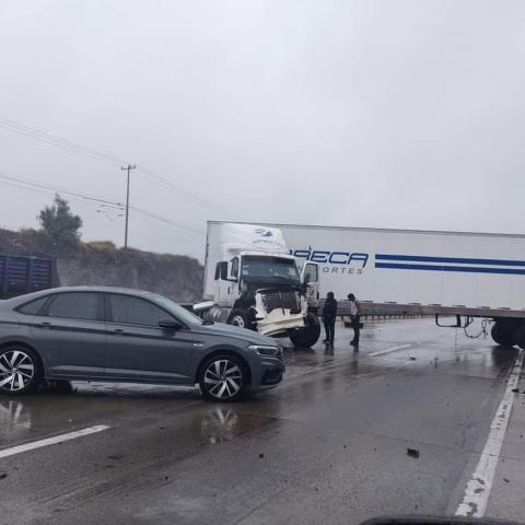 Accidente en la México-Querétaro 