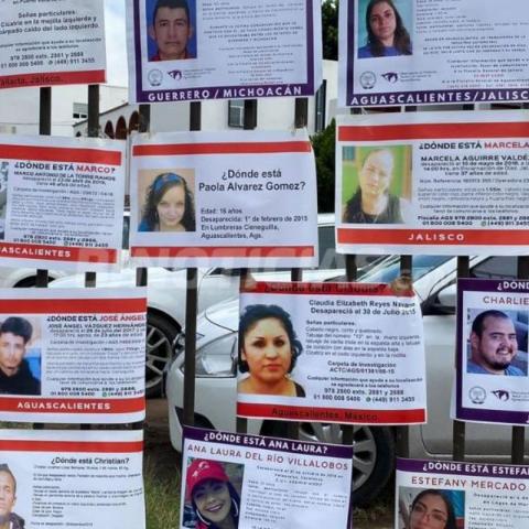 Crece 20.2% el número de personas desaparecidas en Aguascalientes desde julio