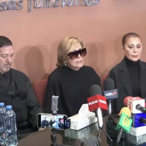 "Murió el paz, tranquila y bella": Hijos de Silvia Pinal ofrecen conferencia de prensa