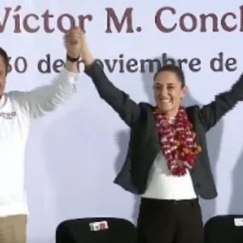  presidenta anunció que el gobernador saliente de Veracruz se unirá a su equipo de trabajo.