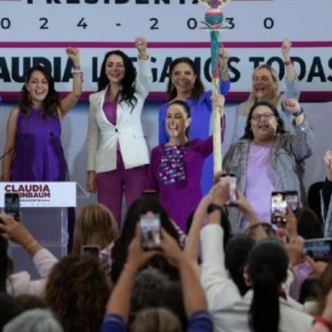 Feminismo: Sheinbaum toma distancia de López Obrador al blindar derechos de la mujer.