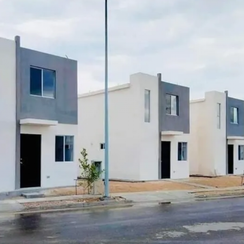 Construcción de casas del Infonavit 