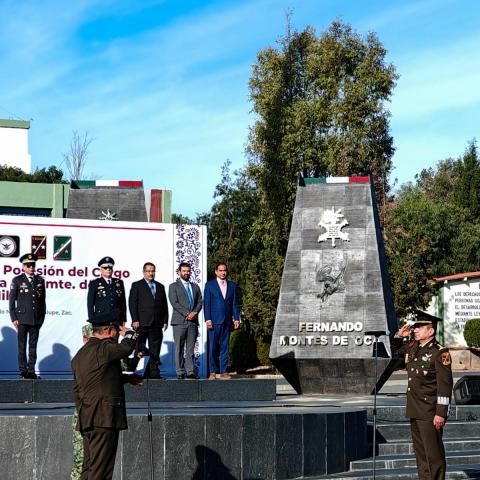 Llega nuevo comandante de zona militar a Zacatecas