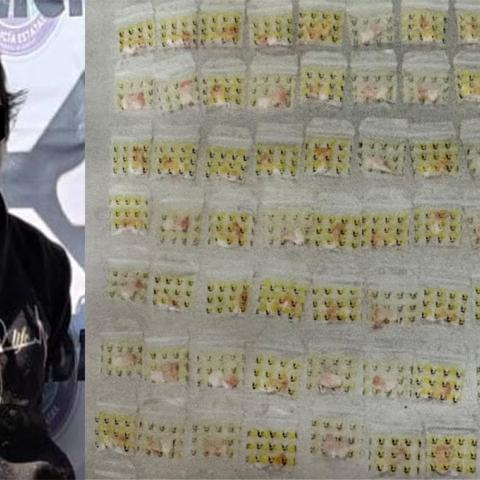 Fue detenido en el 2023 por elementos de la Policía Estatal en San Francisco del Arenal
