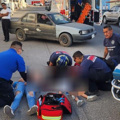 Las dos tuvieron que ser hospitalizadas mientras que el conductor involucrado fue detenido