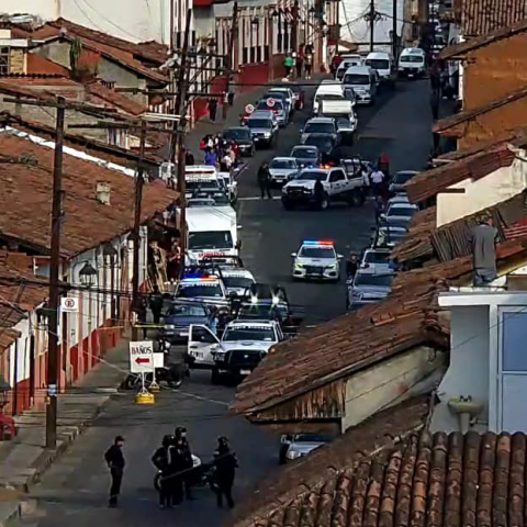 caos en Michoacán