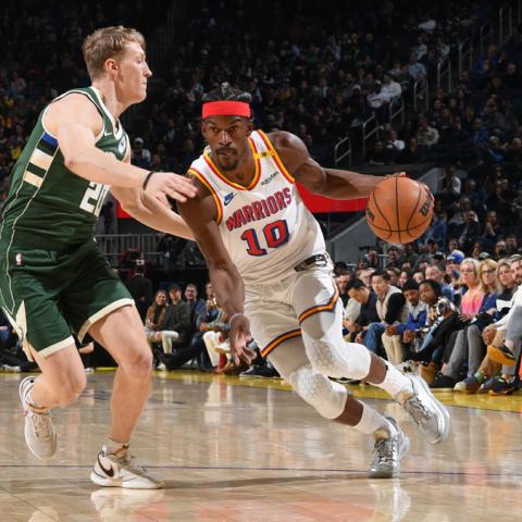 WARRIORS VS BUCKS 2025