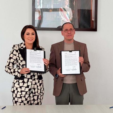 Firma del convenio 