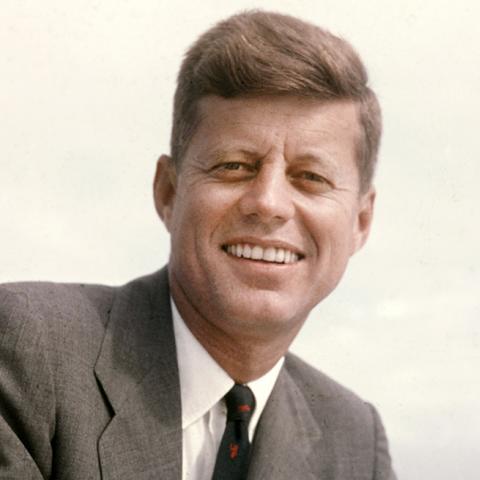 Expresidente de Estados Unidos, John F. Kennedy