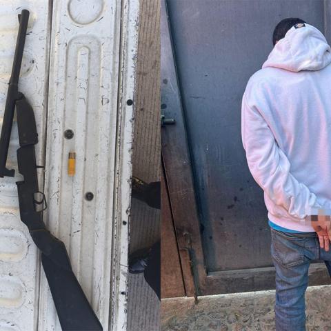 Descubrió cuando el “Zancudo” iba a consumar otro robo y lo atacó con un rifle hechizo
