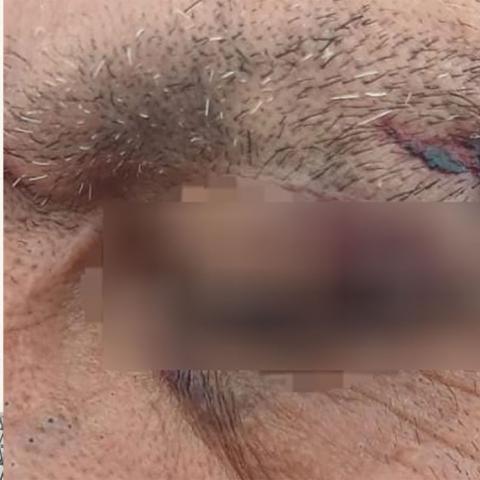 La víctima regresó a casa y al entrar descubrió que el delincuente estaba hurgando en sus pertenencias
