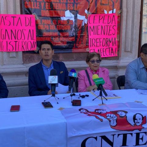 Docentes se suman a paro de labores este 6 de marzo en rechazo a la reforma del ISSSTE