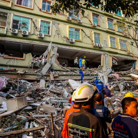 El 70 % de Sagaing "está destruido" por el terremoto, estiman