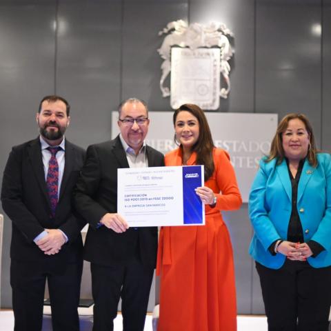 Tere Jiménez y empresarios