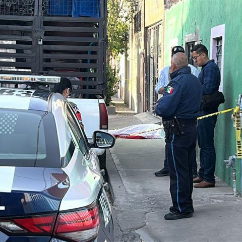 Vecinos de la zona contactaron a un familiar para que diera certeza de la identidad del fallecido