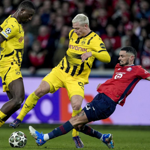 Lille 1-2 Dortmund (2-3 global) 