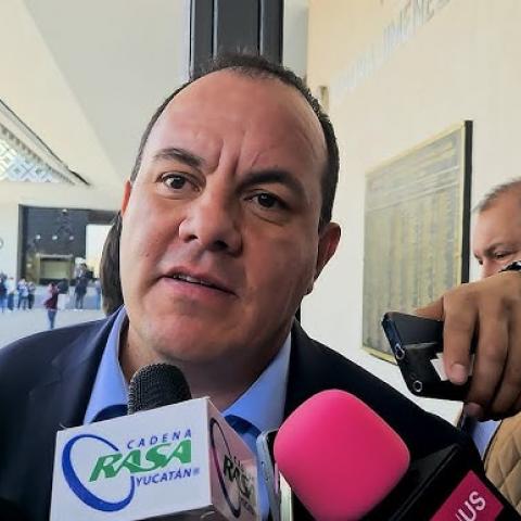 Cuauhtémoc Blanco acude a la Fiscalía de Morelos 