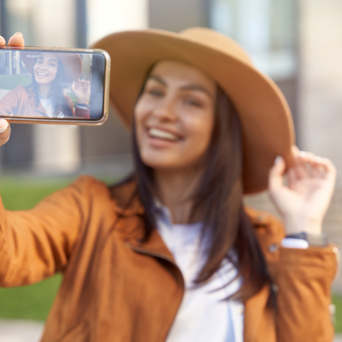 Video selfie