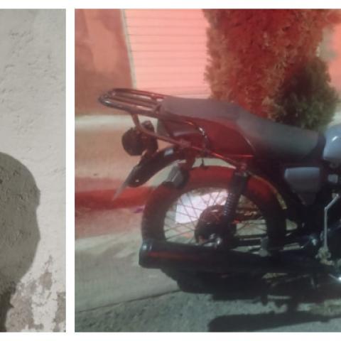 moto robada 