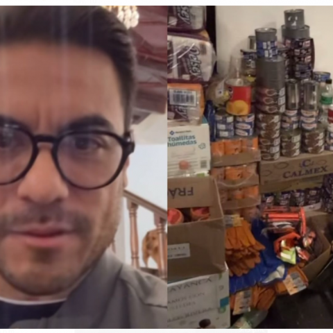 Carlos Rivera abre su casa en Tlaxcala para ayudar a los damnificados por incendios forestales