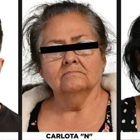 Eduardo "N", Carlota "N" y Mariana "N"