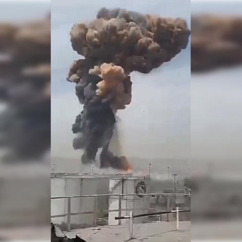 Explosión en Irán 