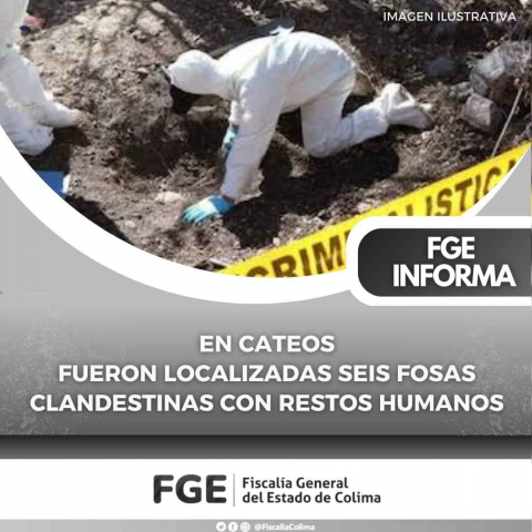 Fosas clandestinas en Colima 