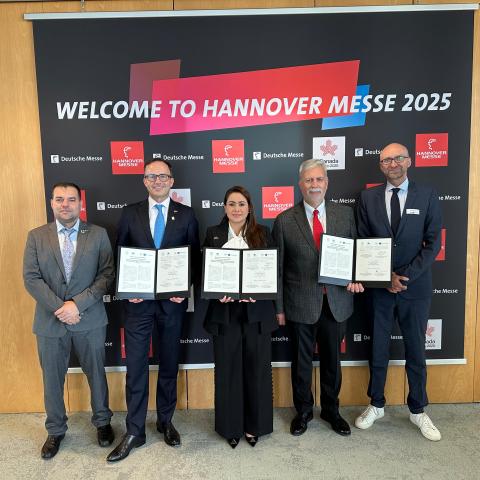 Tere Jiménez en la Hannover Messe 2025