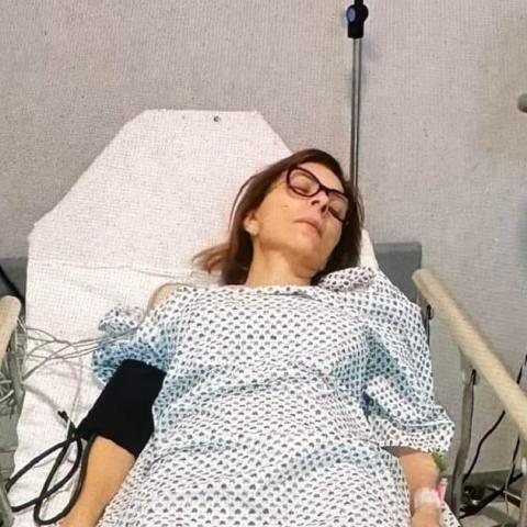 Hospitalizan a la periodista Lolita de la Vega