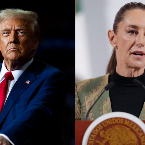 Sheinbaum y Trump