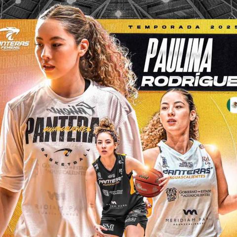 PAULINA RODRÍGUEZ PANTERAS 2025