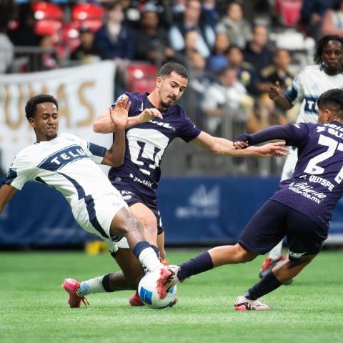 PUMAS VS WHITECAPS