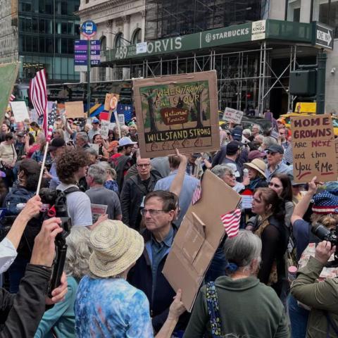 Protestas contra Trump