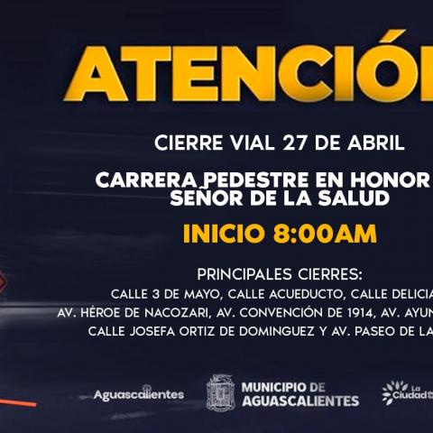 Cierre de calles