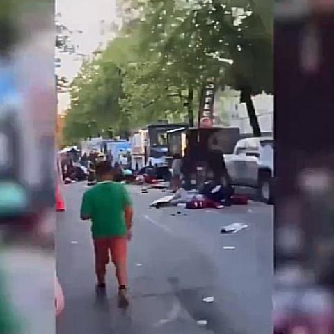 Zona del accidente 