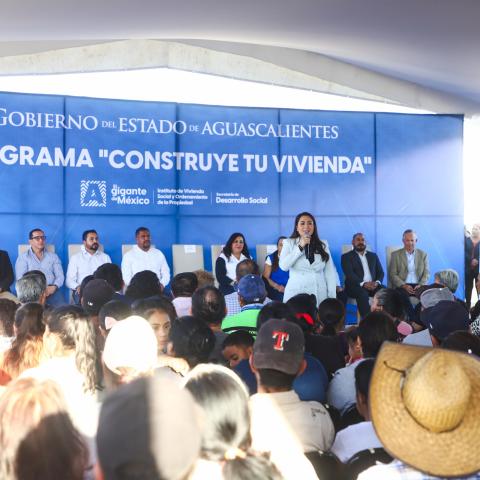 Anuncian construcción de 139 viviendas sociales en Cosío