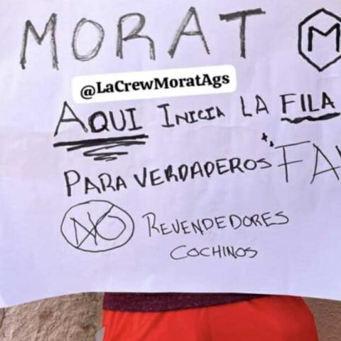 "Revendedores cochinos": fans de Morat le hacen frente a los que venden lugares en el Foro de las Estrellas