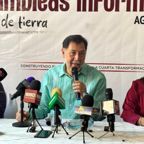 Es casi una farsa elección judicial local en Aguascalientes: Noroña
