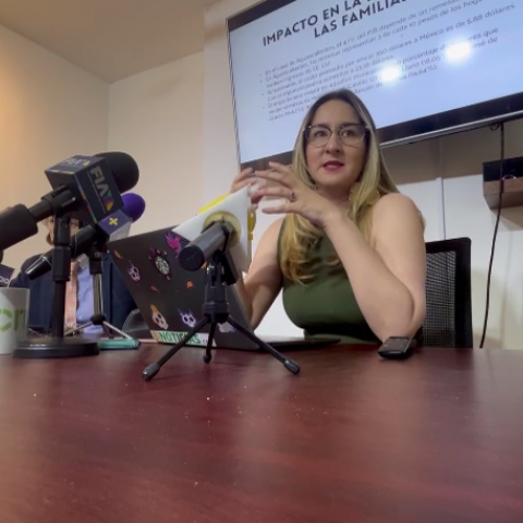 Dafne Viramontes, Pdta. Colegio de Economistas 