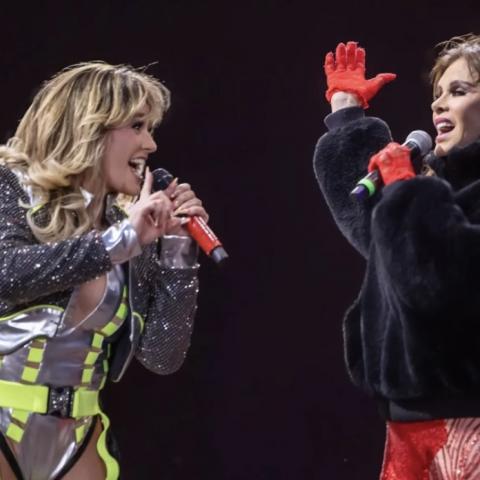 Reaparece Lucía Méndez tras su hospitalización por COVID-19